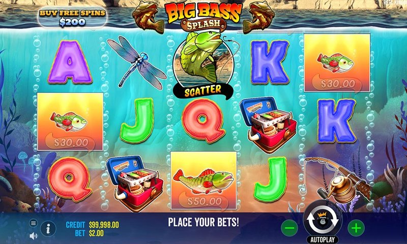 Erfolgreiches Fishing mit Big Bass Splash - Jetzt kostenlos im Spielcasino